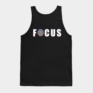 Stay Focus Inspiring Words - Hustle And Work Hard Tank Top